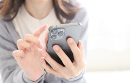 スマートフォンの写真