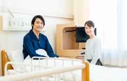 入院の写真