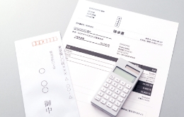 取引書類の写真